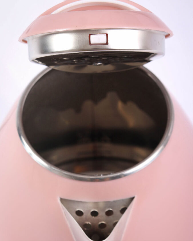 JARRA HERVIDORA DE ACERO REVESTIDA EN PLÁSTICO - ROSA